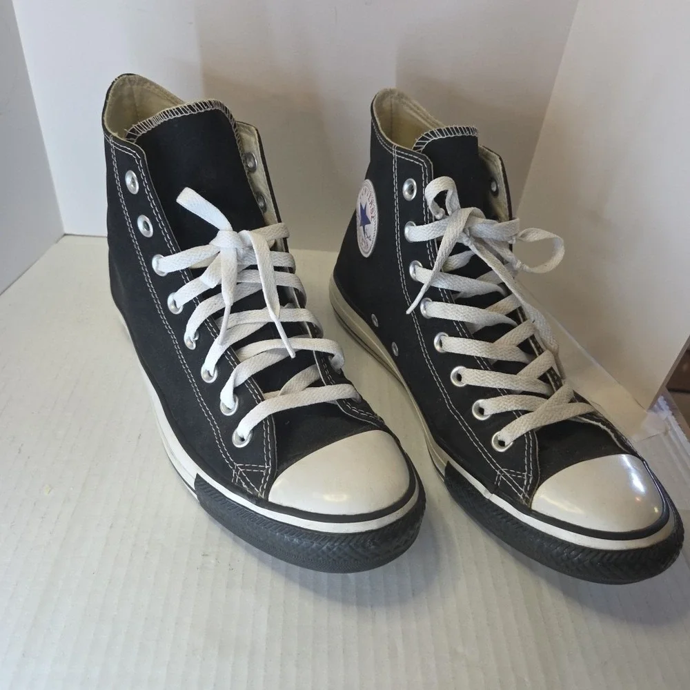 Unisex Converse Chuck Taylor All Star Ox Black White A01718F Size 8 Men 10 Women